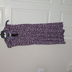 NWT Espresso womens floral sleeveless dress size S